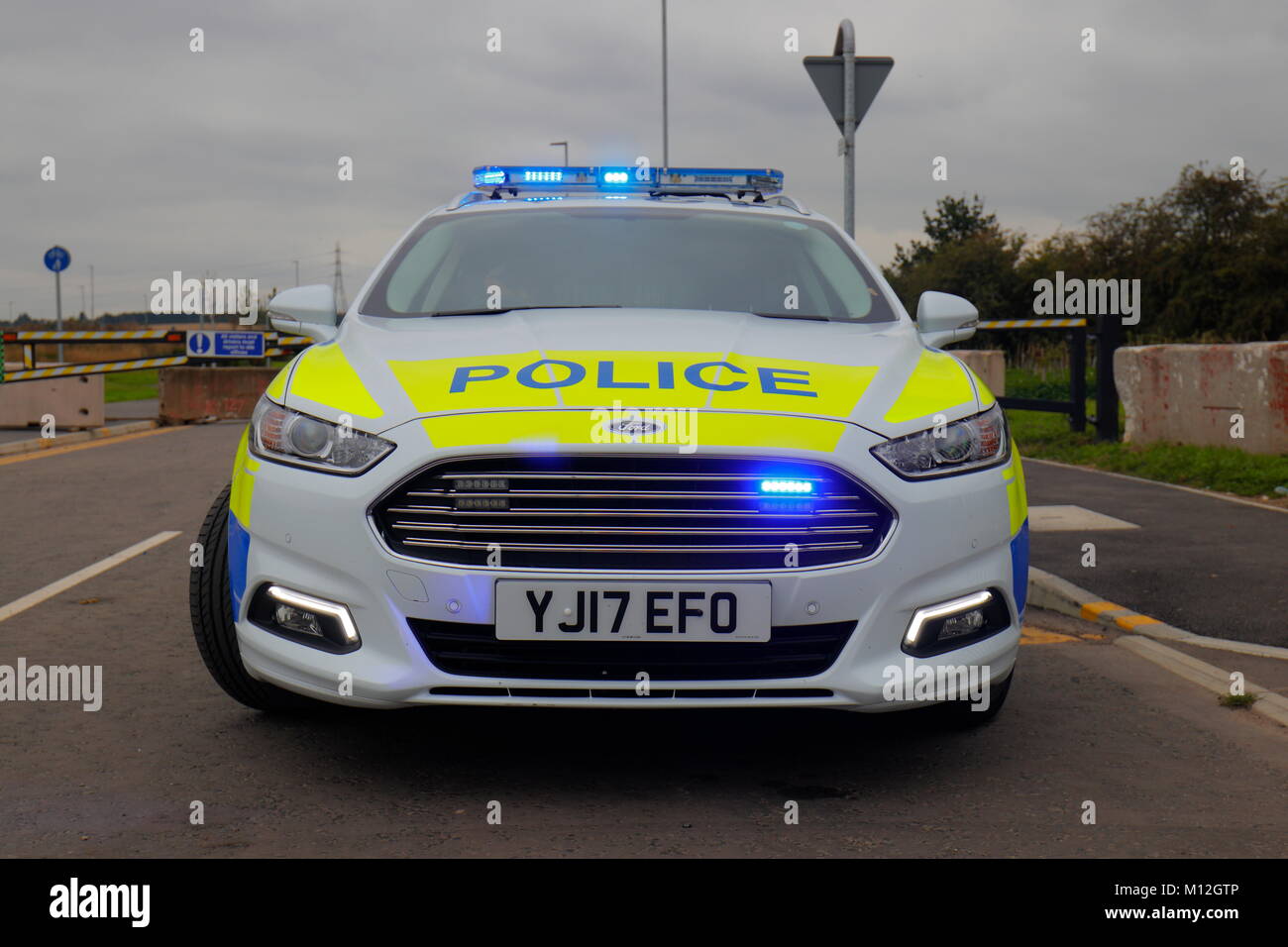 West Yorkshire Police cani Foto Stock