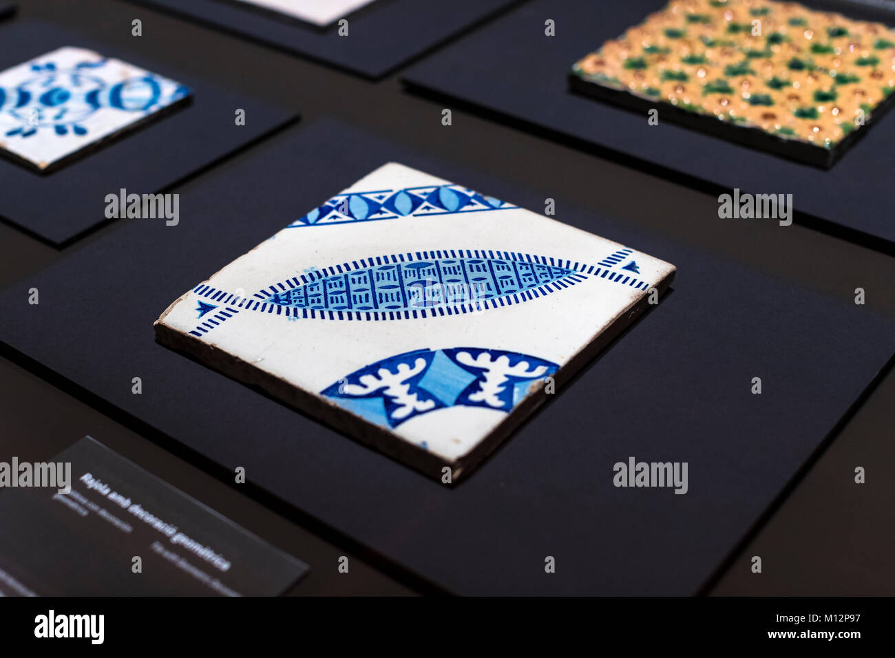 Barcellona, Spagna - 11 gennaio 2018: Gaudi centro espositivo presenta una mostra permanente a piedi con Gaudi dove dell'architetto appartengono personali Foto Stock
