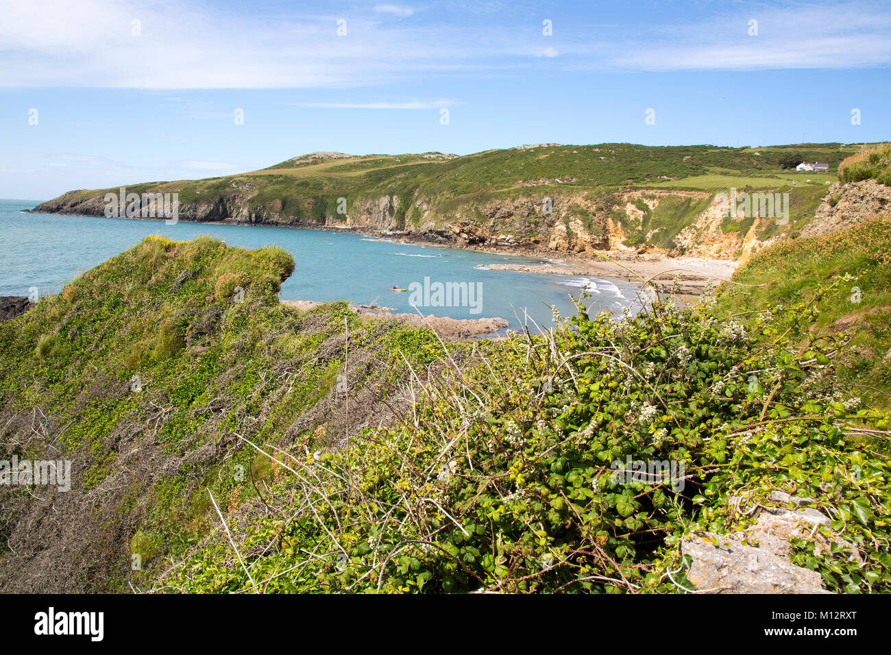 Chiesa Cove Anglesey North Wales Foto Stock