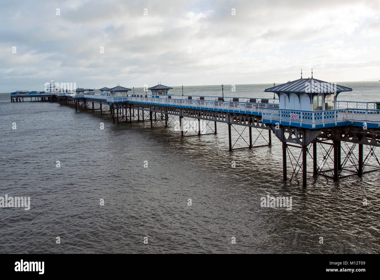 Llandudno Pier North Wales UK Foto Stock