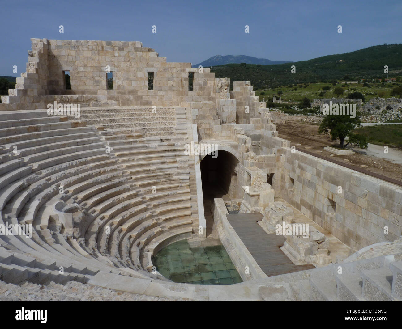 Assembly Hall del Lycian League, Patara Foto Stock