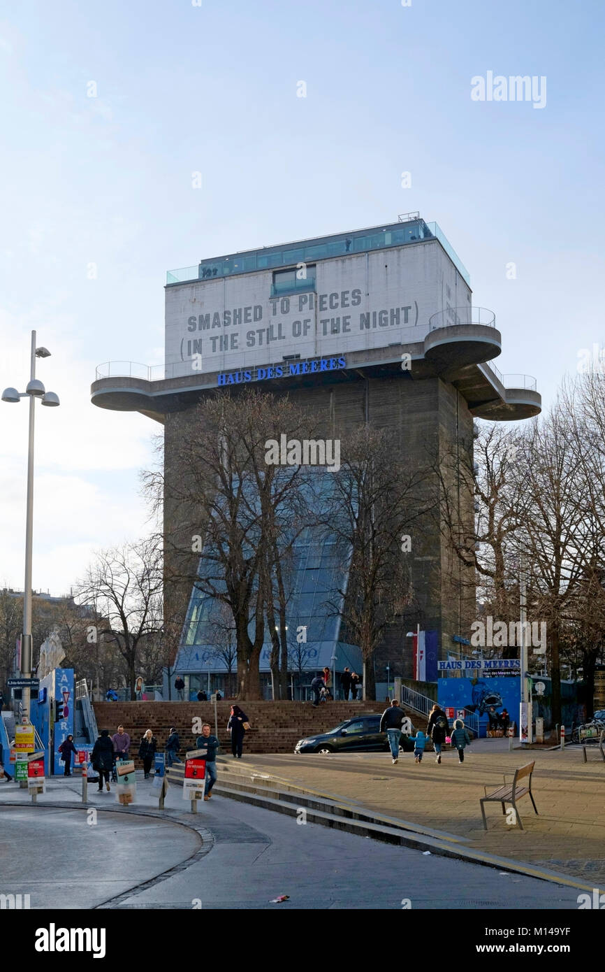 Haus des Meeres, Vienna, Austria Foto Stock