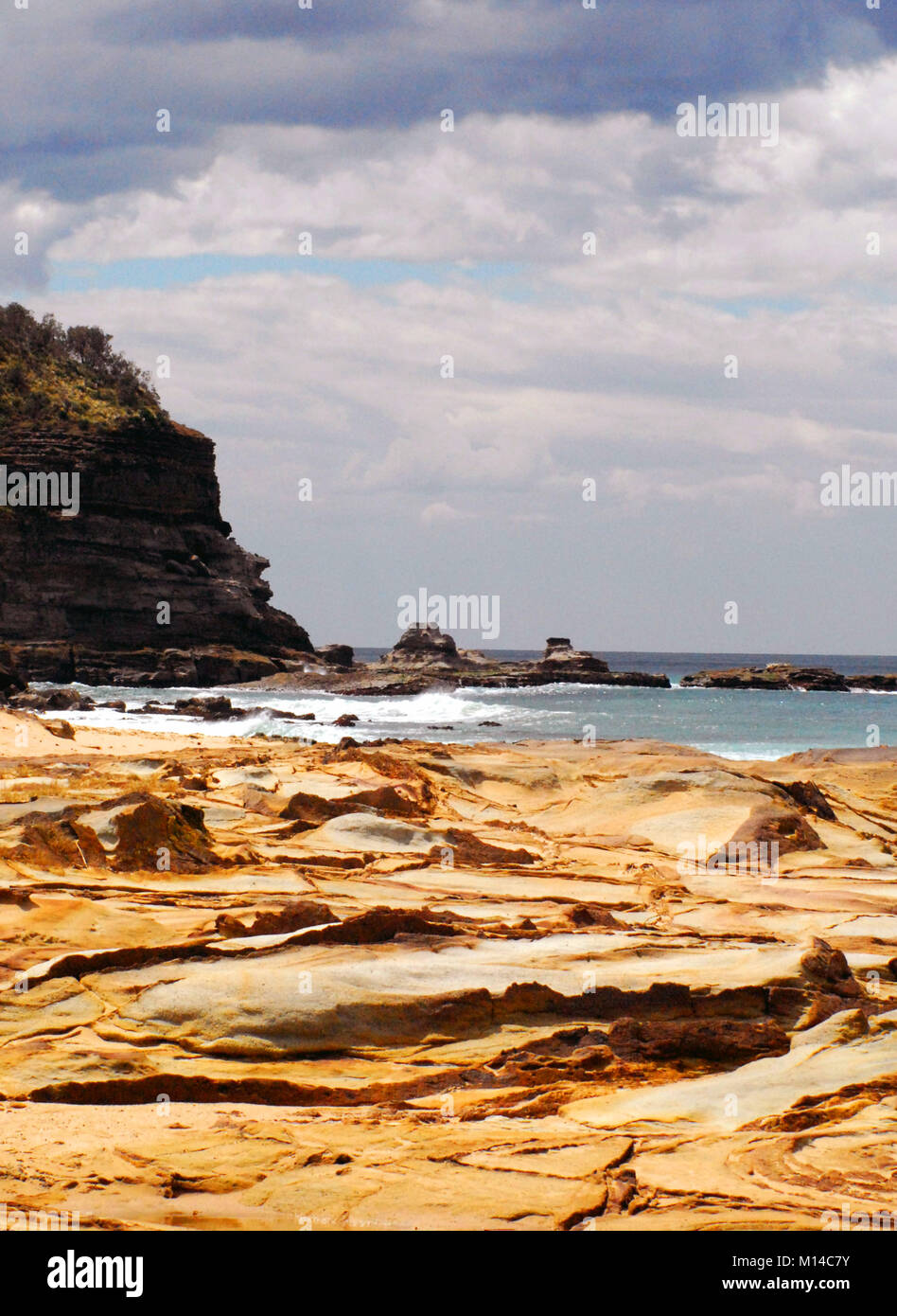 Bellissimo litorale vicino a Sydney, Australia Foto Stock