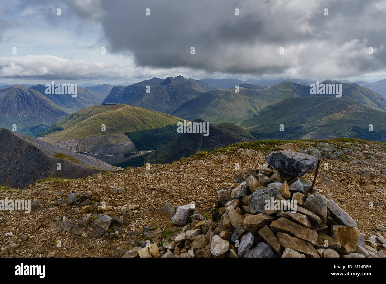 Beinn un'Bheithir, Ballachulish Foto Stock