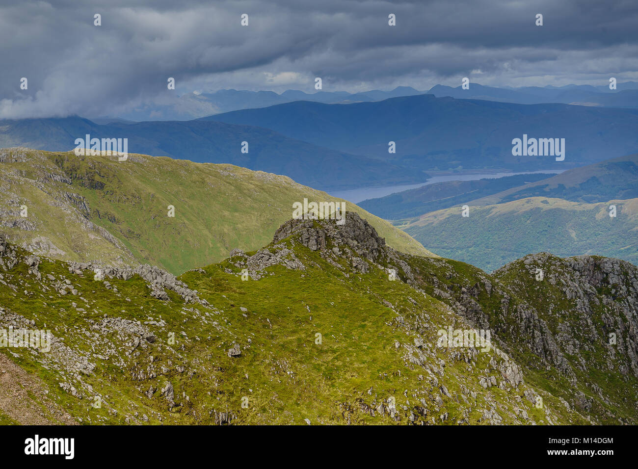 Beinn un'Bheithir, Ballachulish Foto Stock