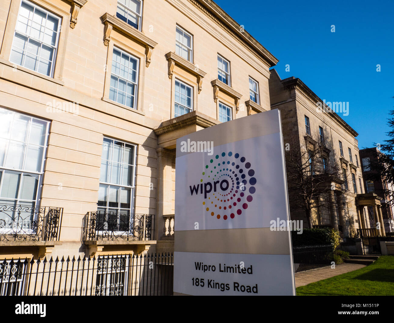 Wipro Technologies Ltd, Kings Road, Reading, Berkshire, Inghilterra Foto Stock