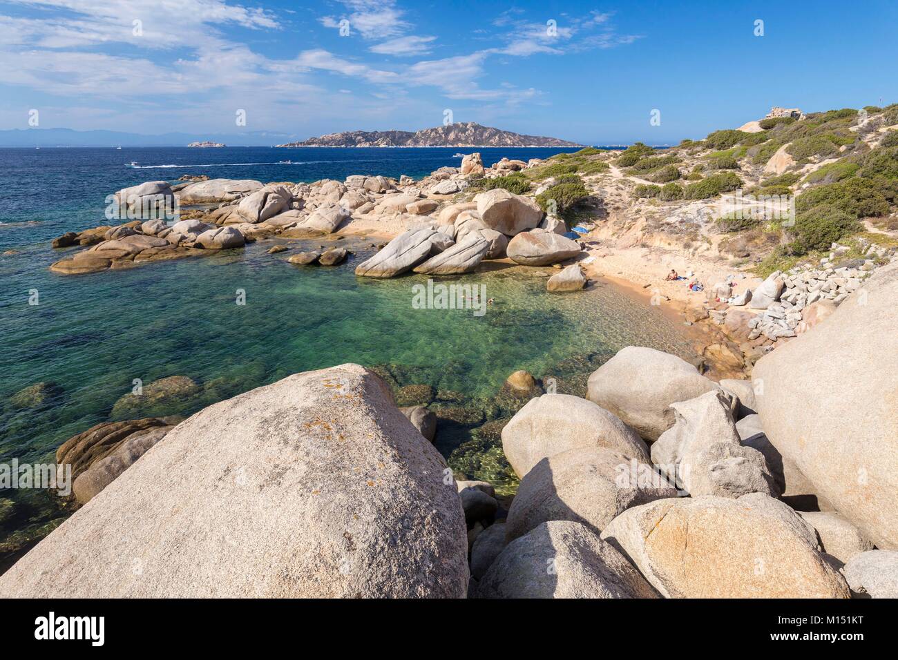 Litalia Sardegna Provincia Di Olbia Tempio La Costa Di