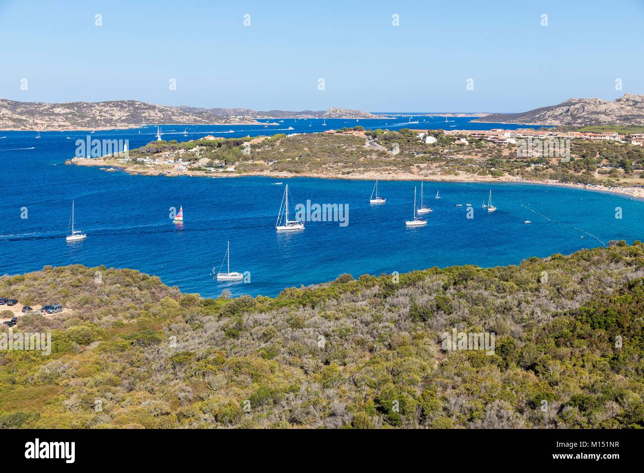 Litalia Sardegna Provincia Di Olbia Tempio La Costa Di