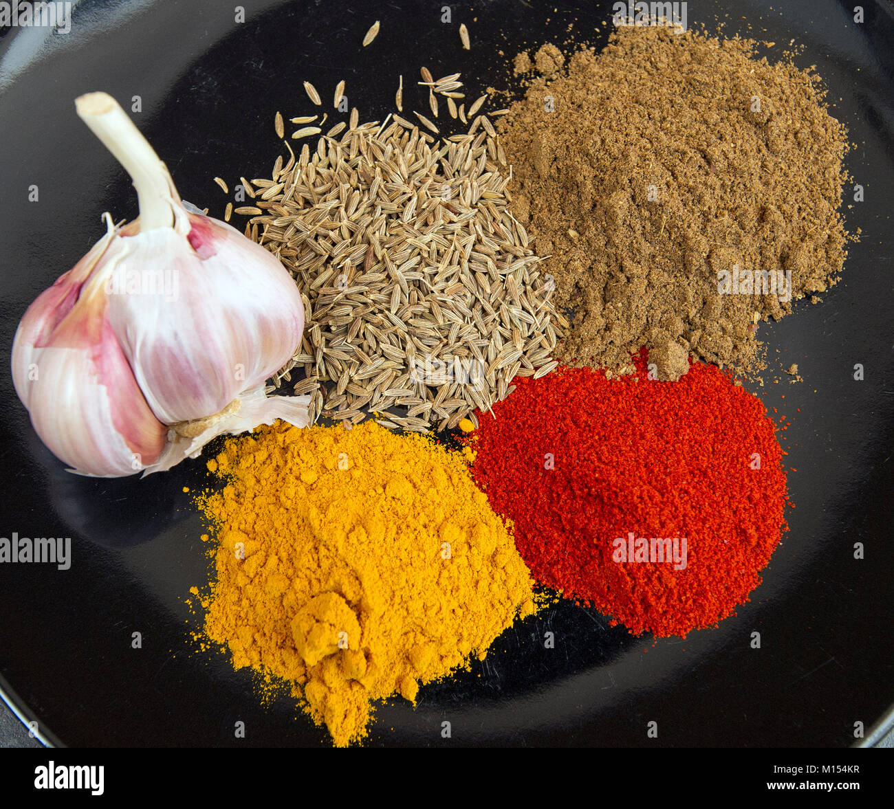 Fotografia di cibo: Pollo mein Daag murgh ricetta, Foto Stock