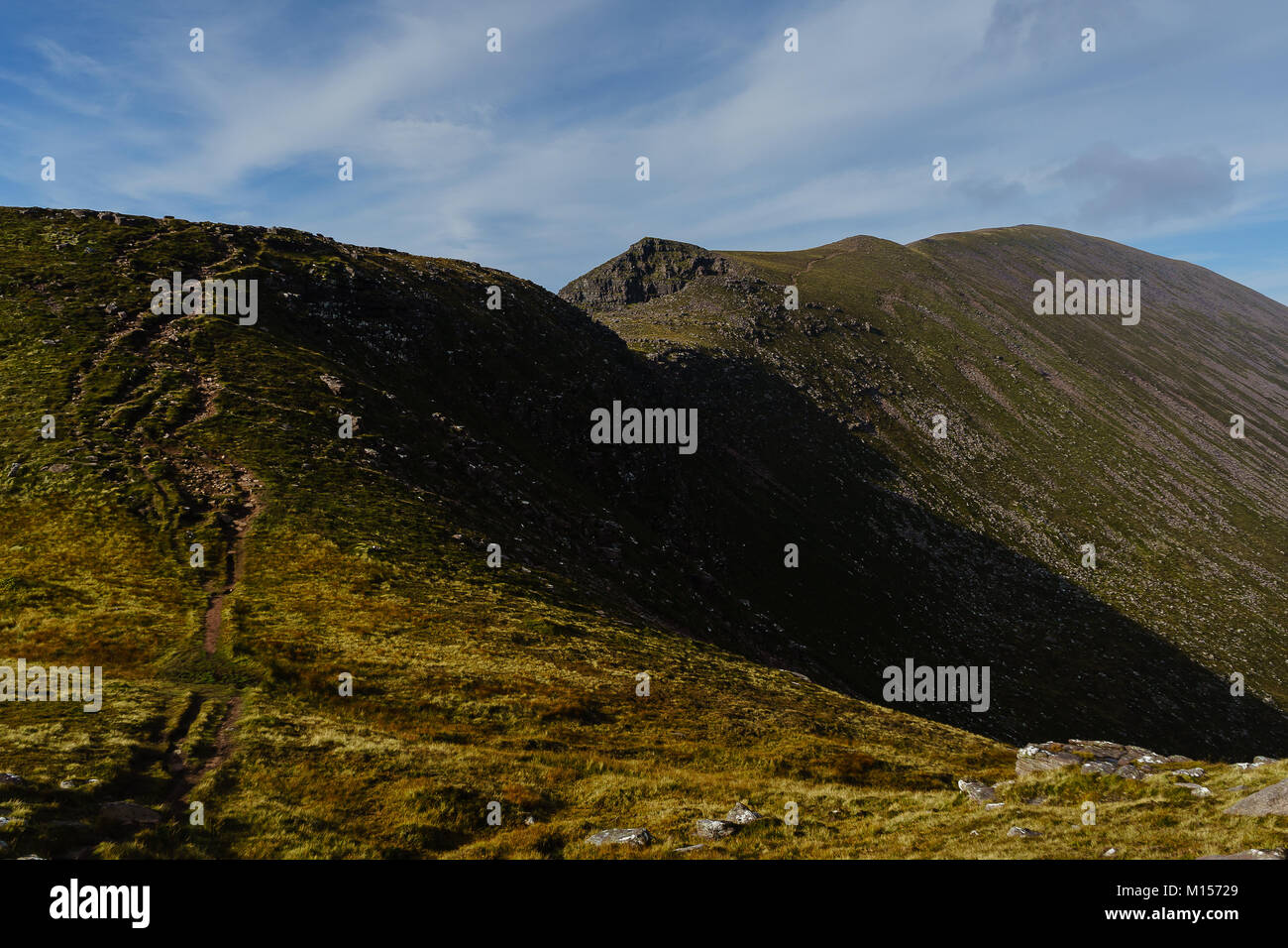 Quinag, Assynt, a nord-ovest della Scozia Foto Stock