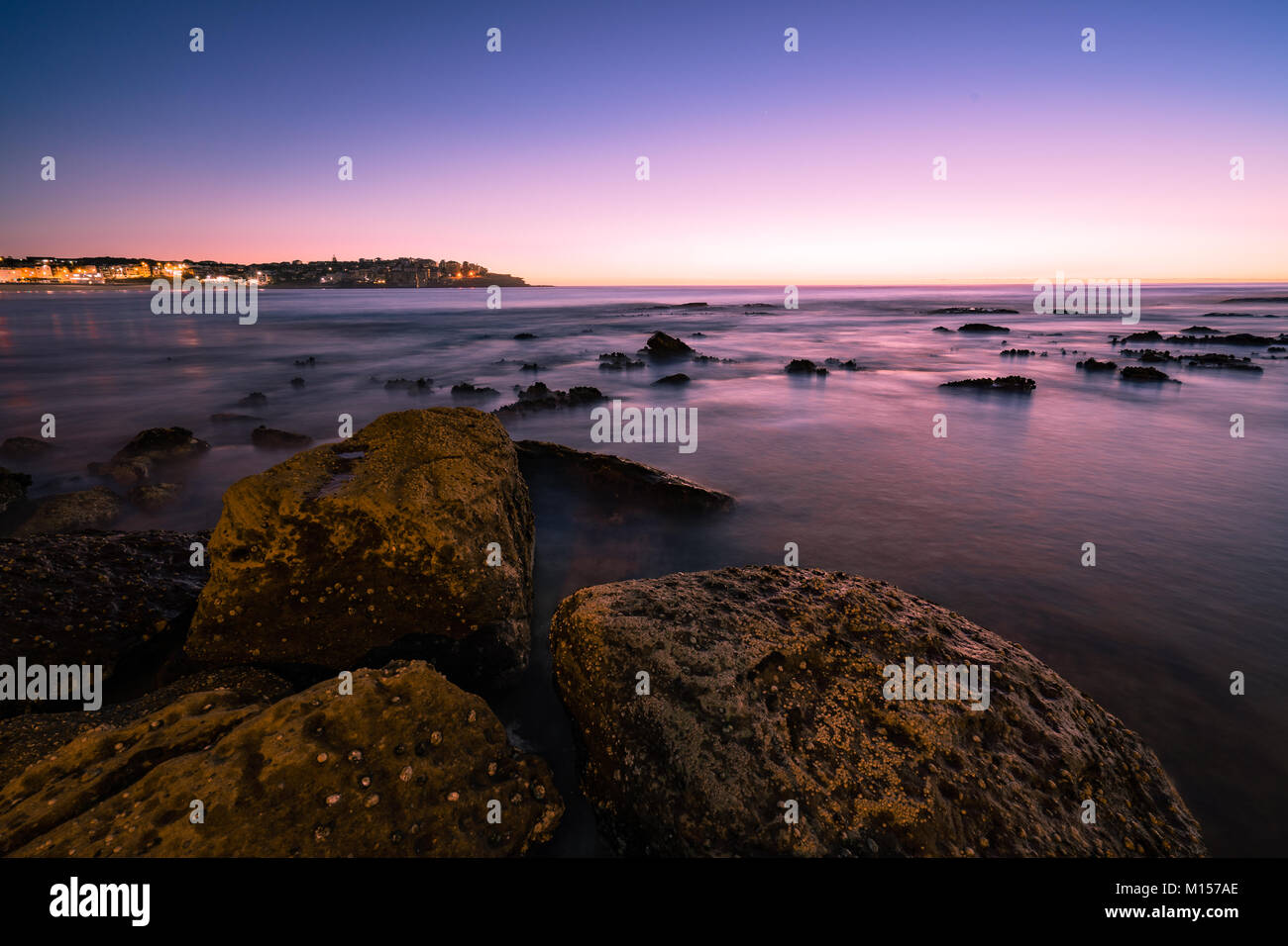 Bondi Beach Sunrise Foto Stock
