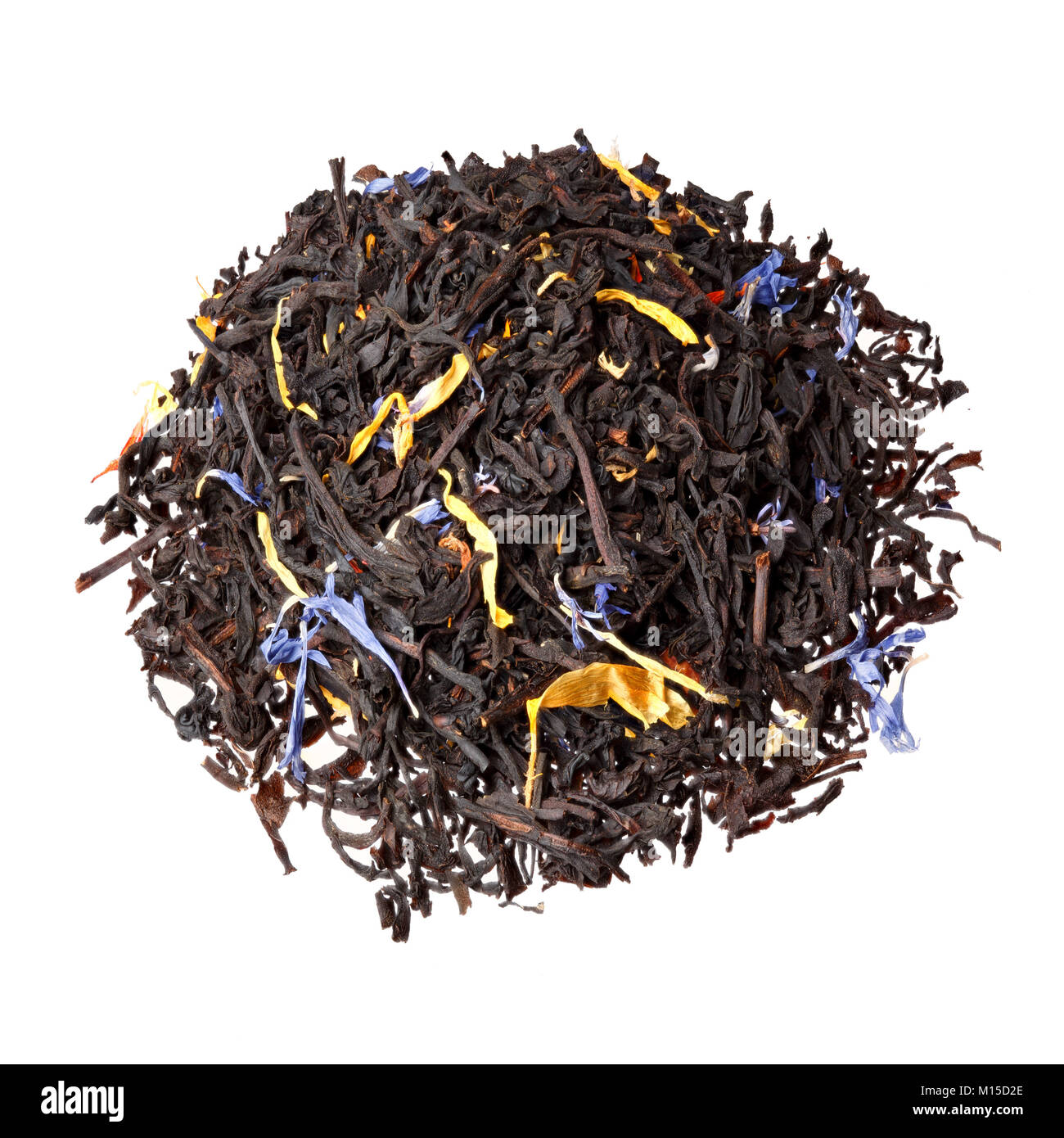 Miscelati tè nero. Foto Stock