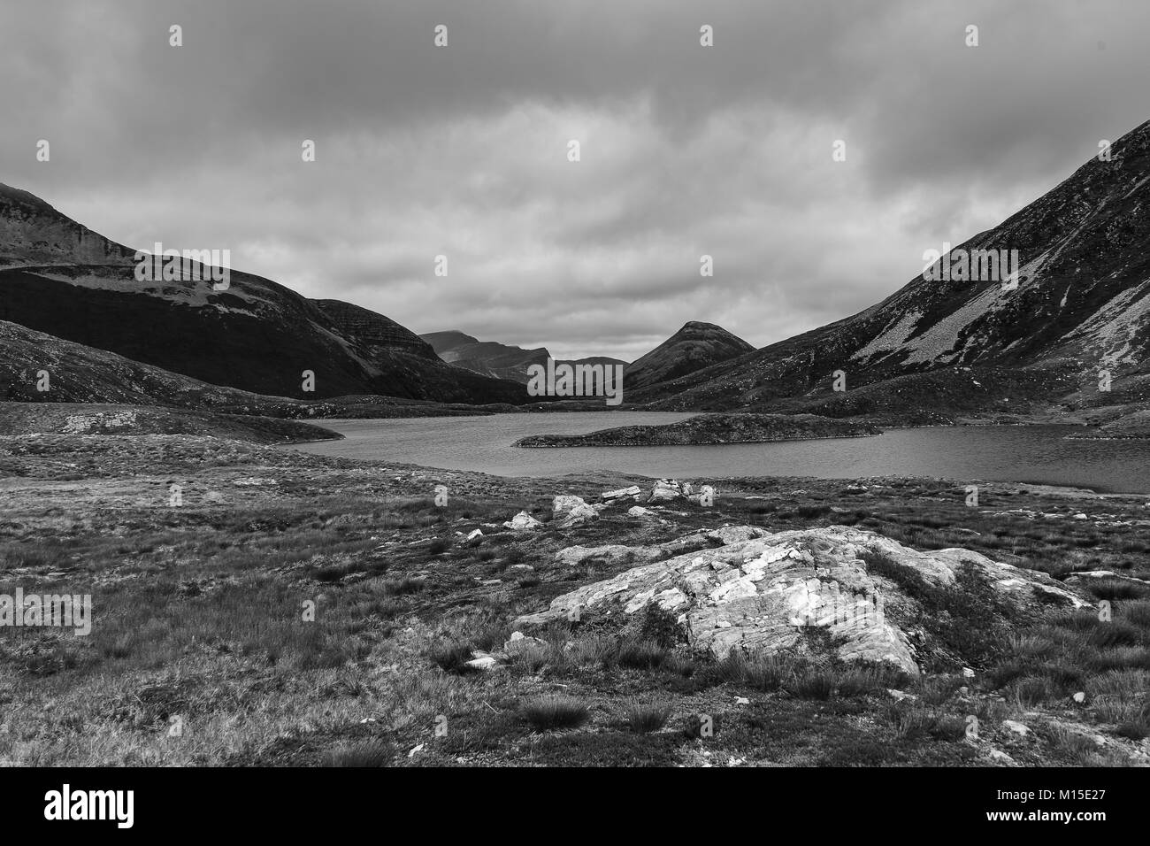 Mamore Mountains, West Highlands Foto Stock