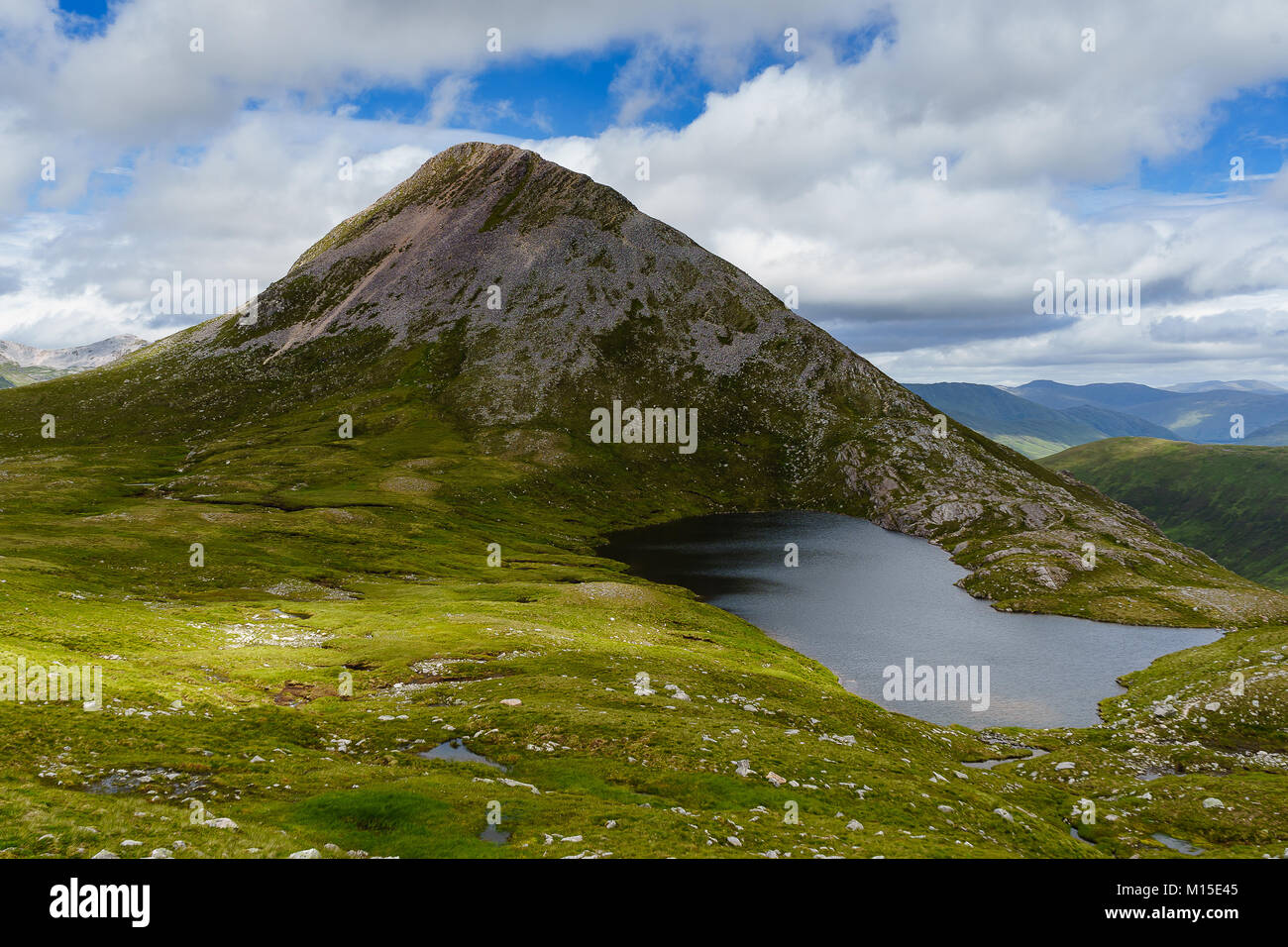 Mamore Mountains, West Highlands Foto Stock