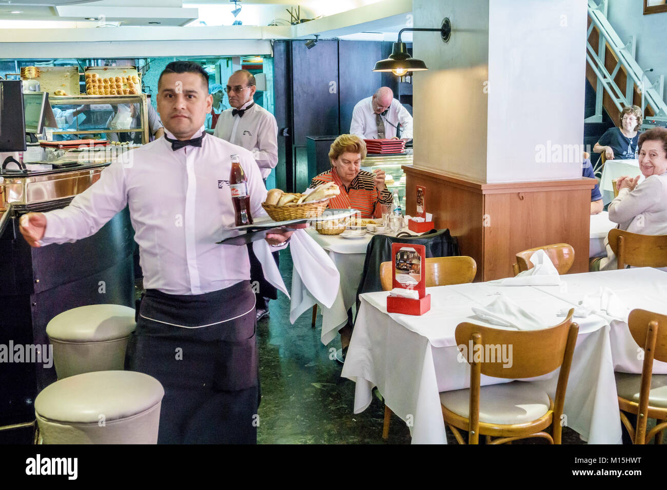 Buenos Aires Argentina, Recoleta, Babieca Parrilla al Carbon, ristorante ristoranti cibo mangiare fuori caffè bistrot, interno, ristoranti, HISP Foto Stock