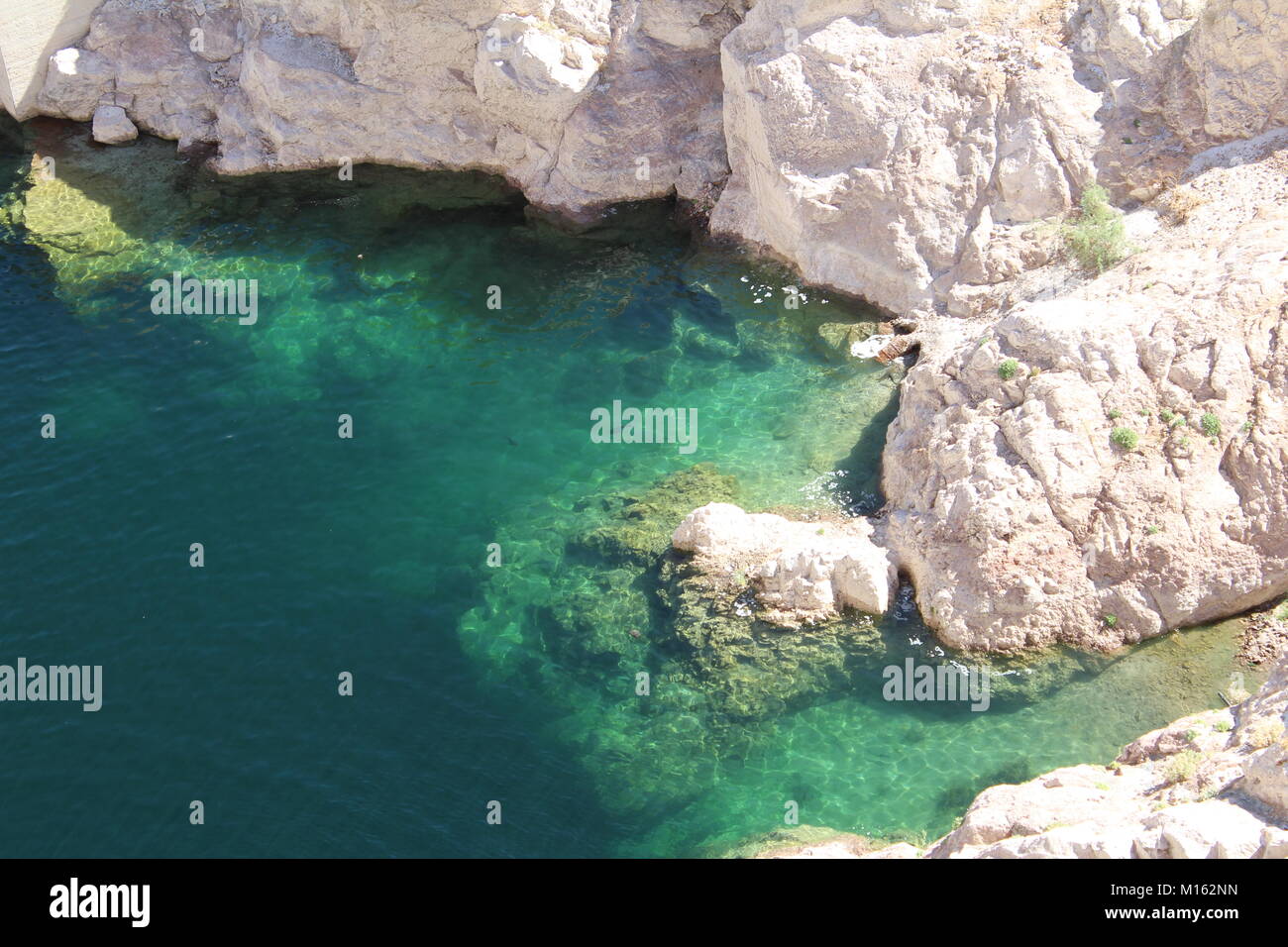 Paesaggio intorno al Lago Mead sopra la diga di Hoover Foto Stock