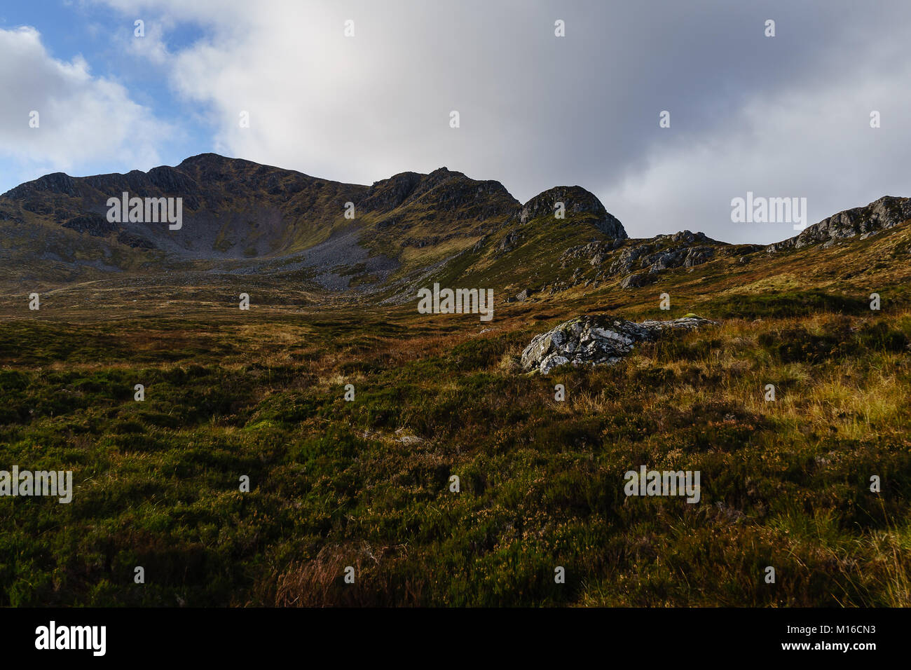 Ben Alder e Culra station wagon, Dalwhinnie Foto Stock