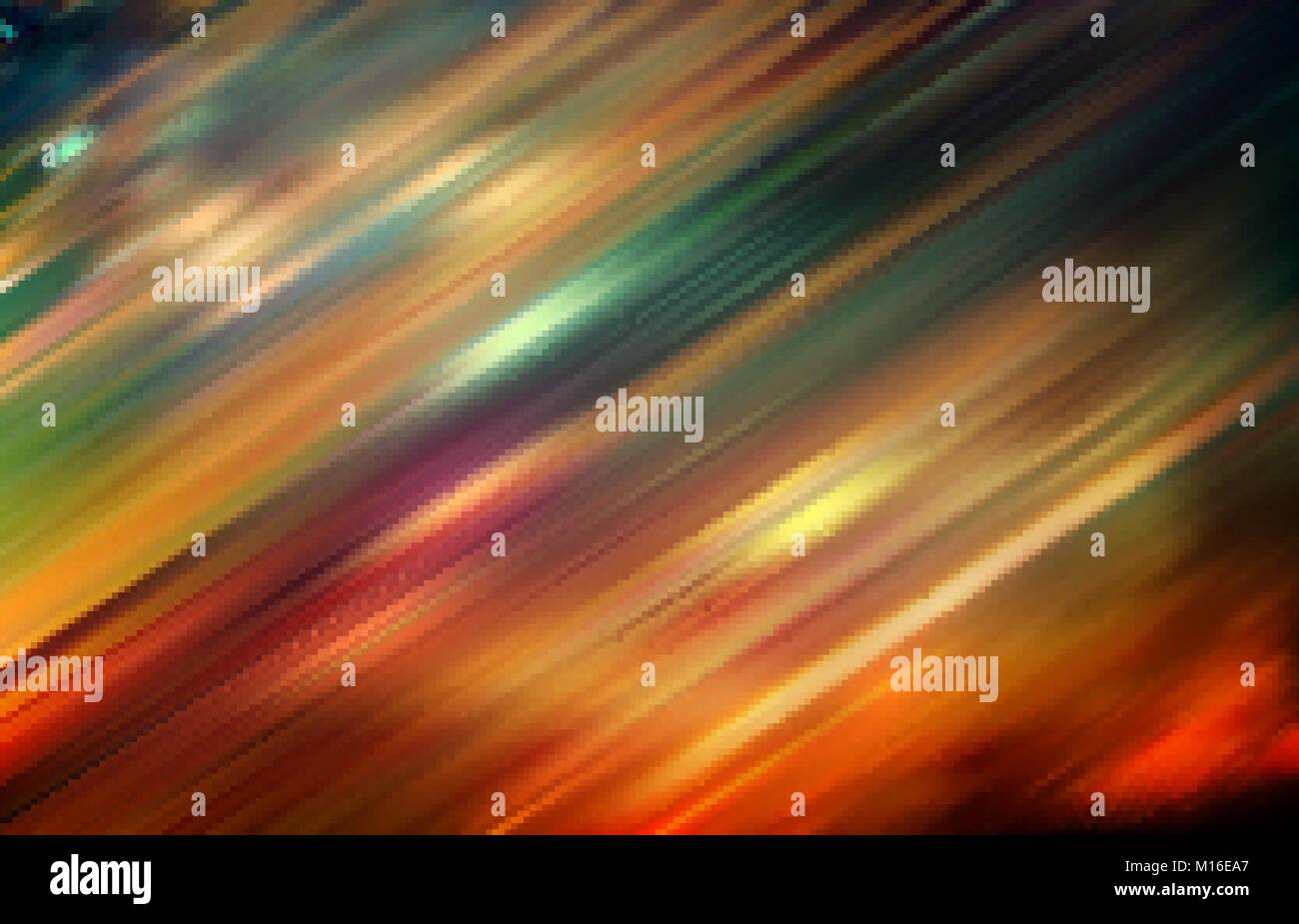 Abstract verde rosso motion blur sullo sfondo illustrazione vettoriale Illustrazione Vettoriale