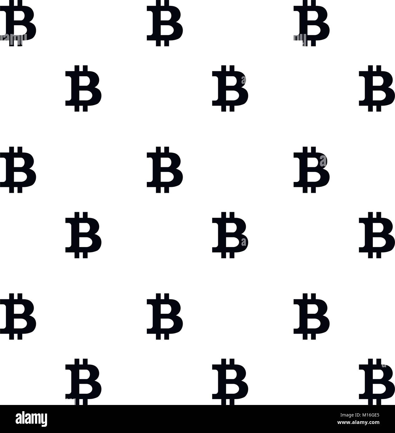 Bit pattern di monete in bianco nero. Bit-coin denaro, btc bianco nero, bitcoin denaro virtuale. Illustrazione Vettoriale Illustrazione Vettoriale