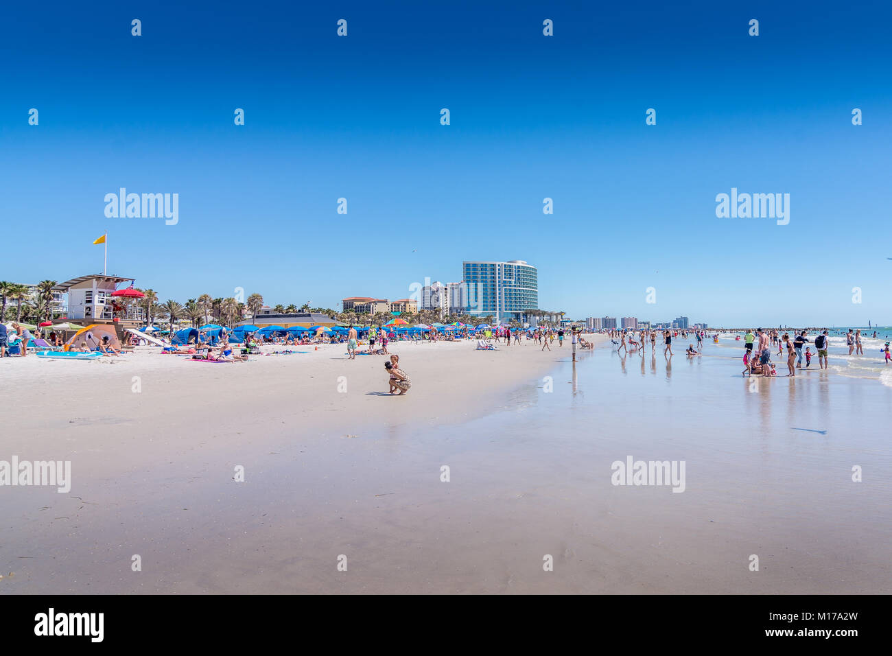 Clearwater Beach, Florida Foto Stock