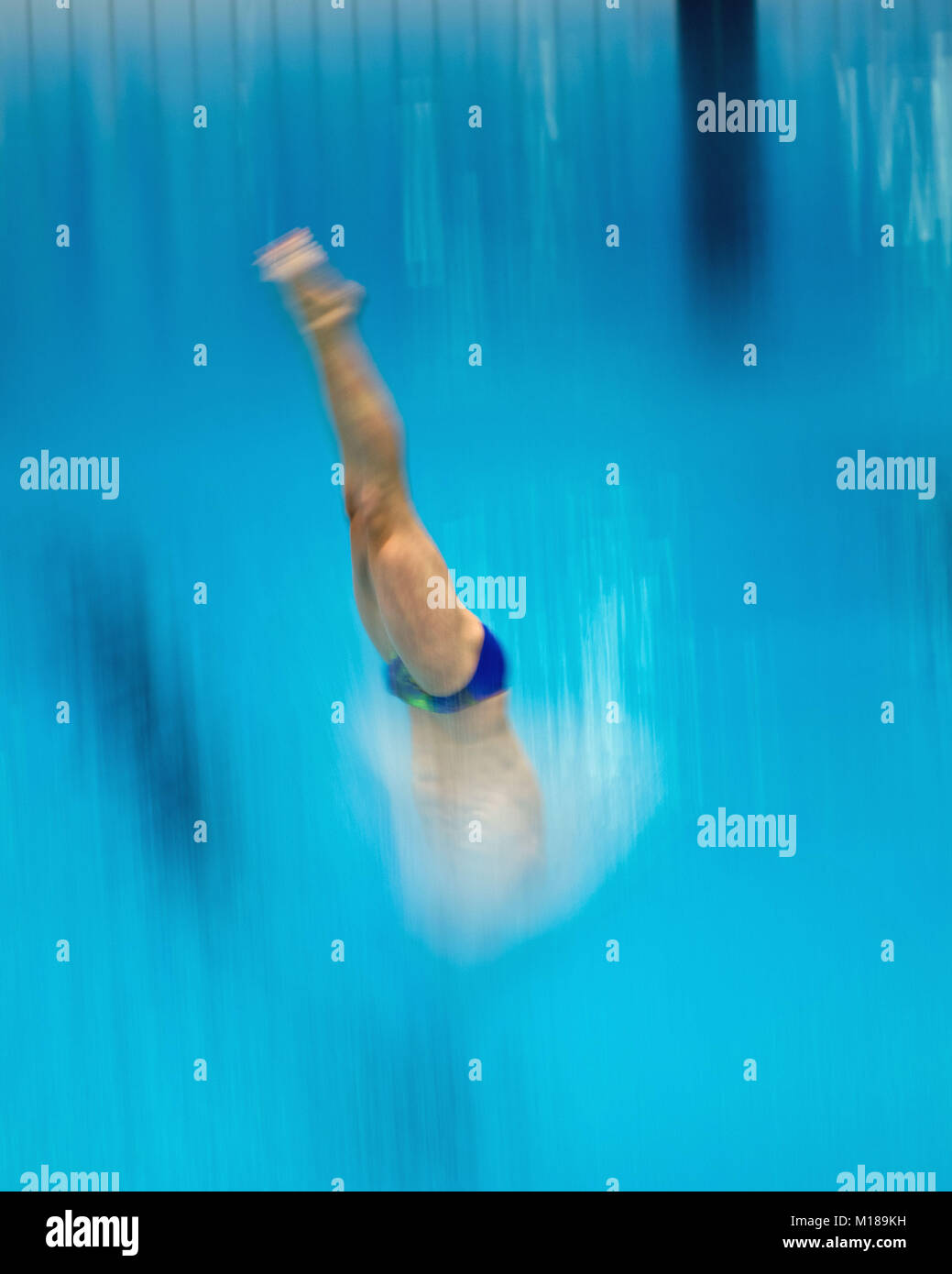 Immersioni competitive Foto Stock