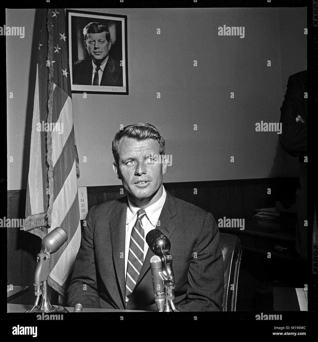 Il procuratore generale, Robert F. Kennedy. Il 5 ottobre 1961. Foto Stock