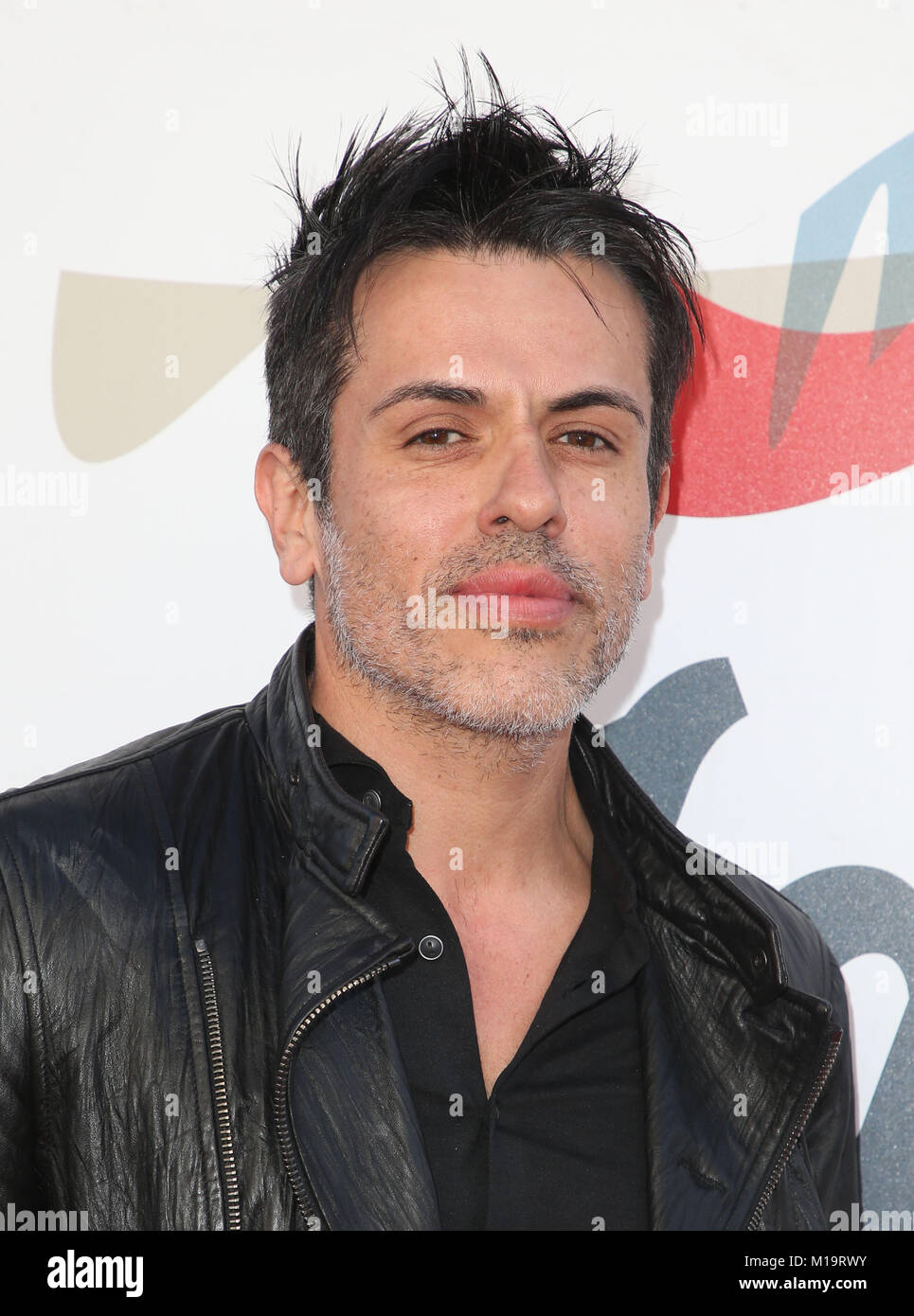 28 gennaio 2018 - Los Angeles, CA, Stati Uniti - LOS ANGELES, CA - gennaio 28: Edwin Arroyave, al Steven Tyler e Live Nation presenta Janie inaugurale di gala del fondo e la visualizzazione di GRAMMY Party al Red Studios di Los Angeles, la California il 28 gennaio 2018. Credito: Faye Sadou/MediaPunch Credito: Faye Sadou/AdMedia/ZUMA filo/Alamy Live News Foto Stock