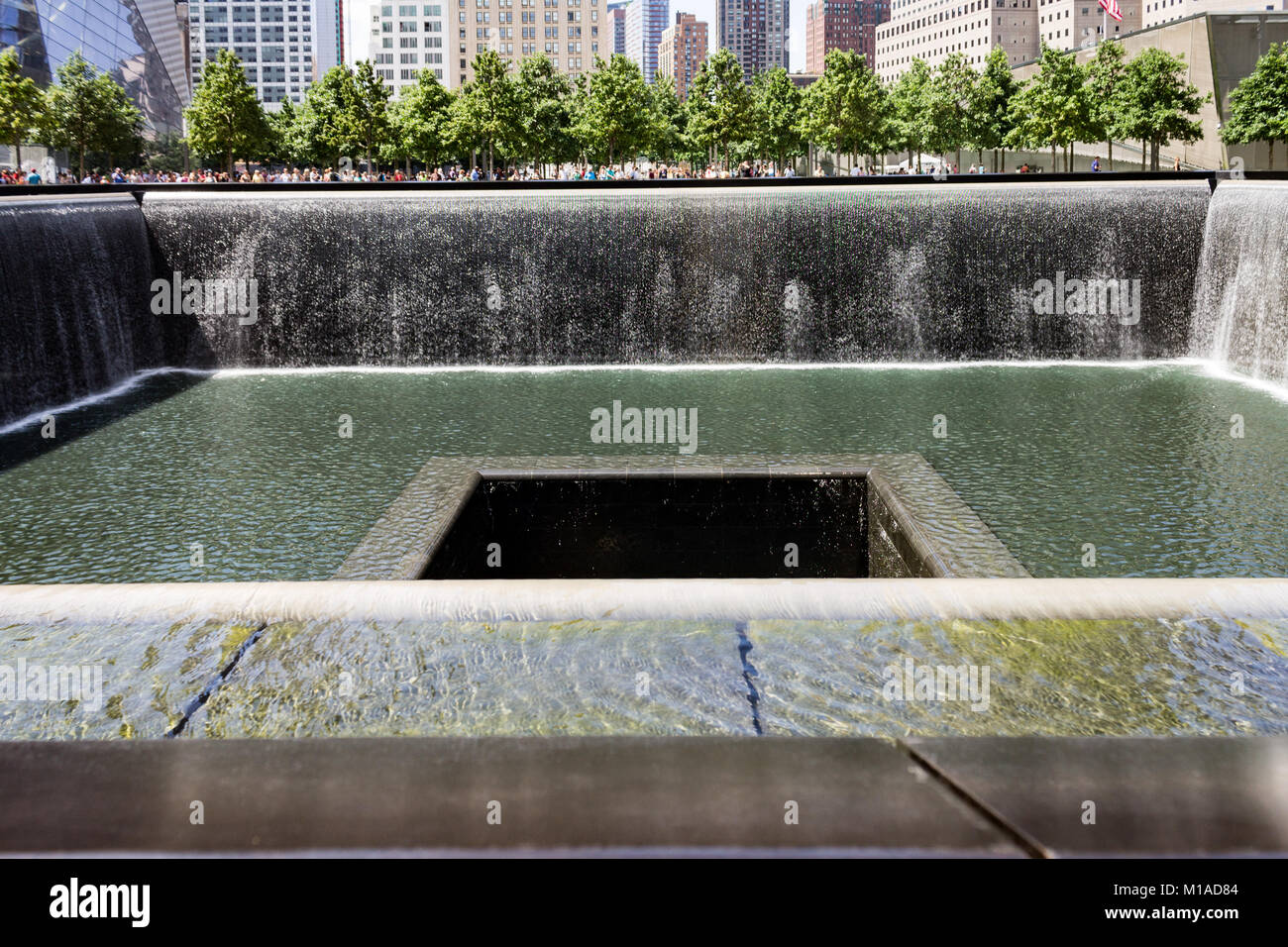 National September 11 Memorial New York City Foto Stock