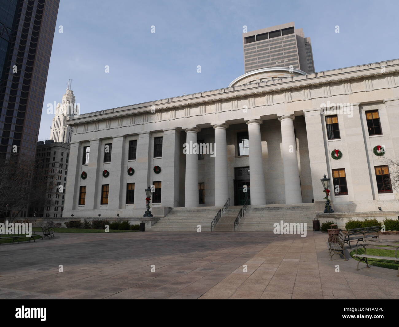 Ohio State Capitol Building, Columbus Foto Stock