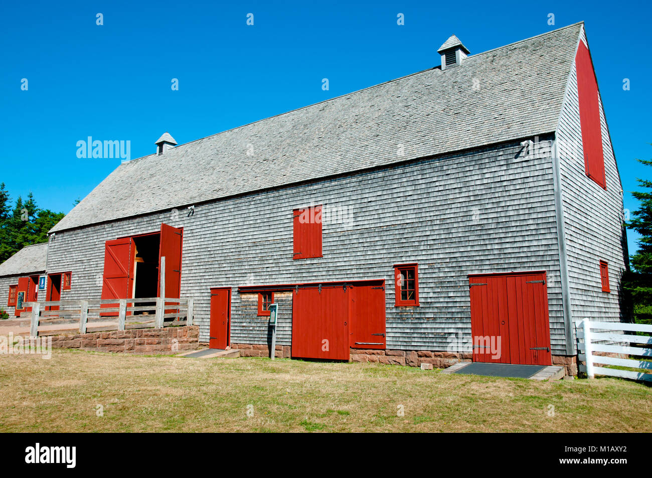 Green Gables Fienile - Prince Edward Island - Canada Foto Stock