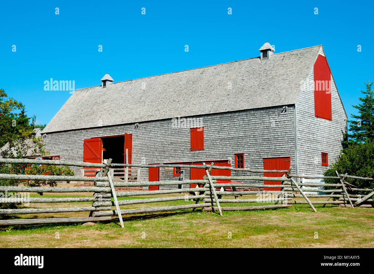 Green Gables Fienile - Prince Edward Island - Canada Foto Stock