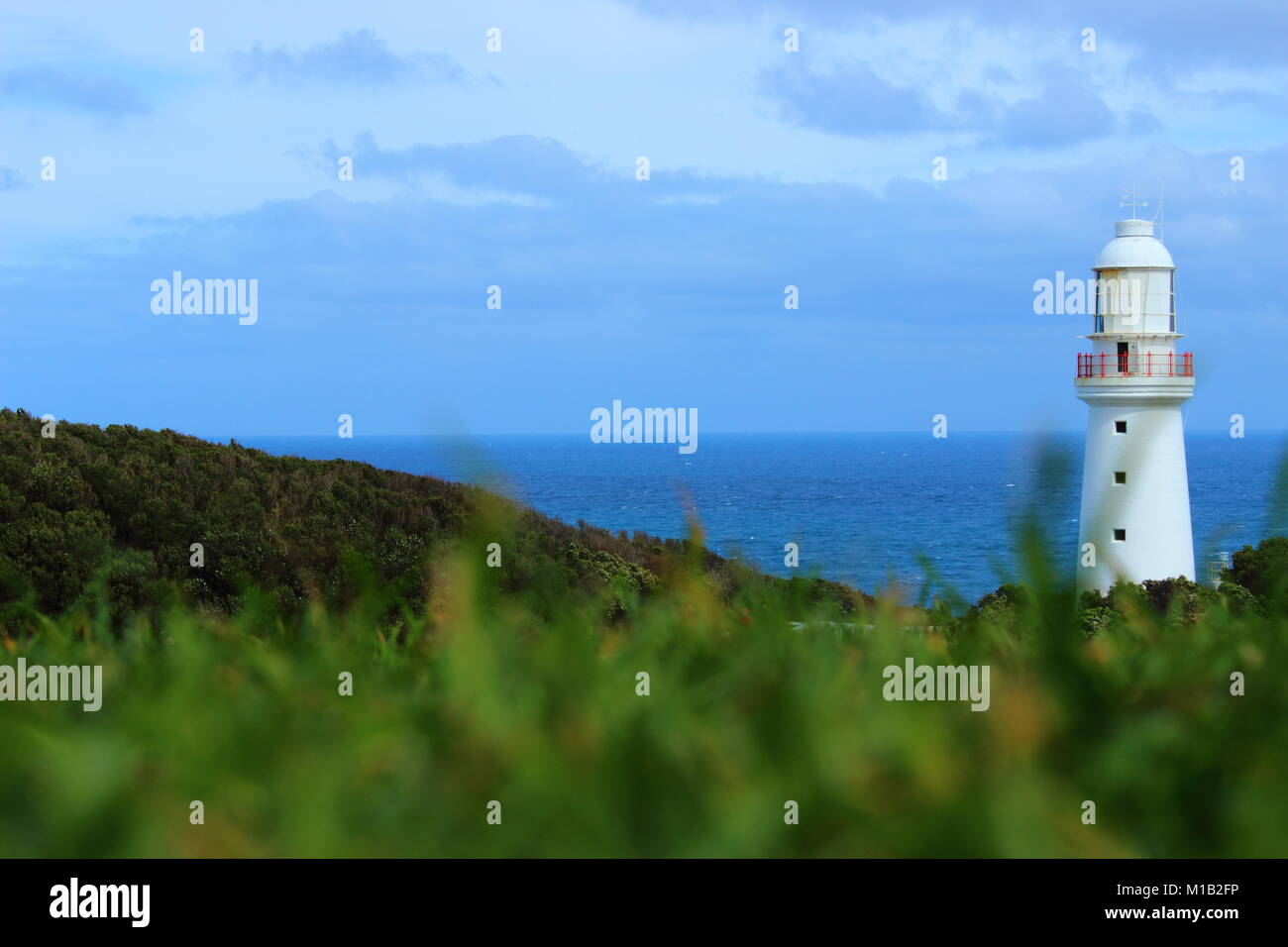 Faro di Cape Otway Lightstation Foto Stock