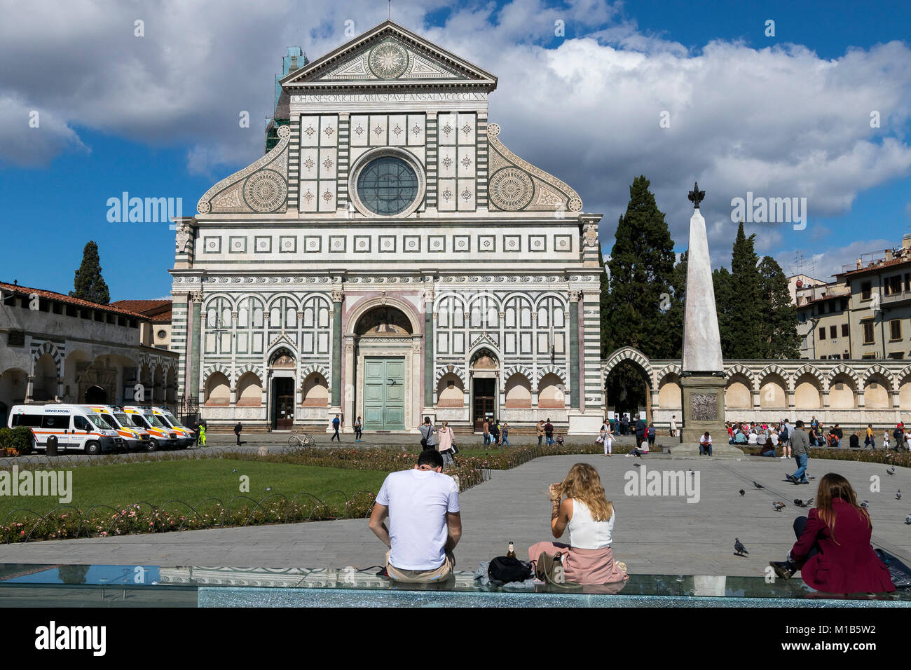 Chiesa di Santa Maria Novella. Firenze, Italia Foto Stock