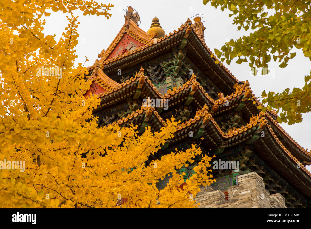 Platz des himmlischen Friedens Foto Stock