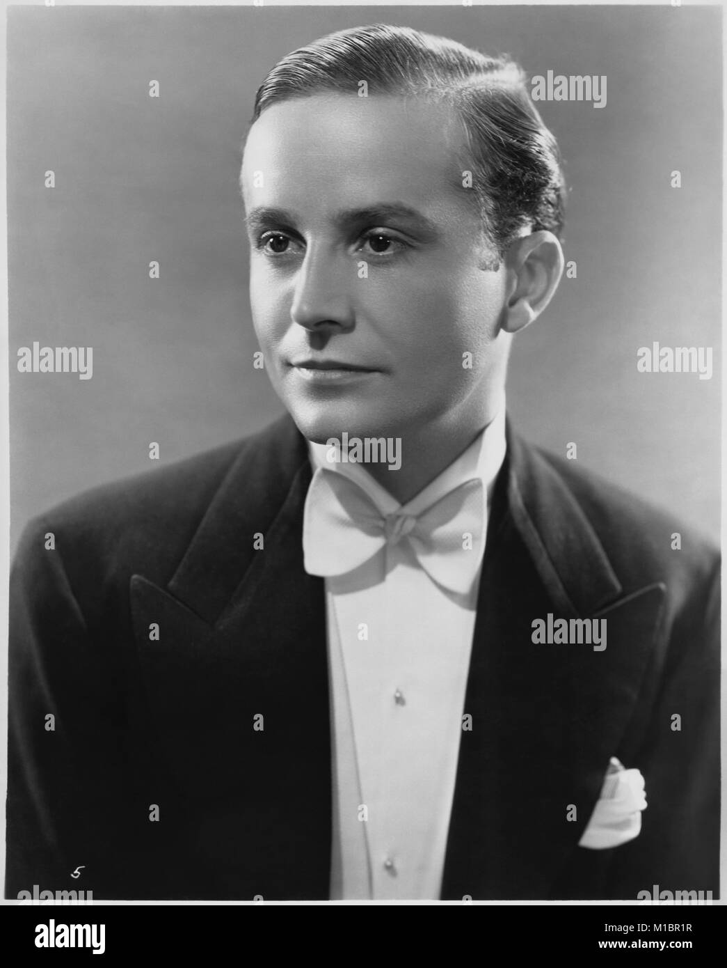 Frank Lawton, Ritratto di pubblicità per il film "uno più fiume', Universal Pictures, 1934 Foto Stock