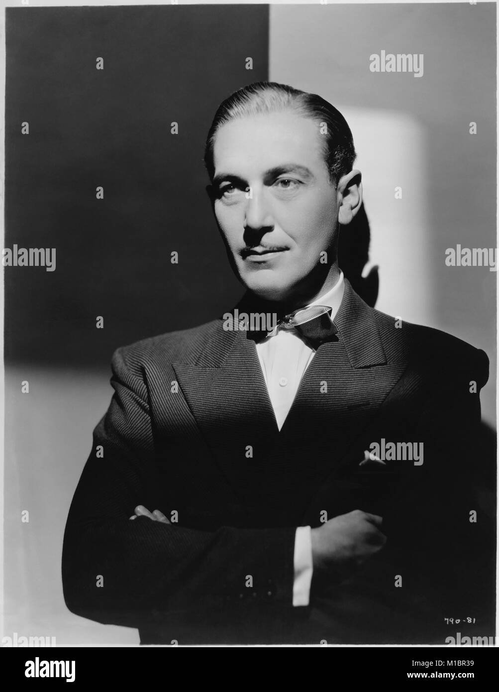 Paul Lukas, Ritratto di pubblicità per i film, 'Il casinò omicidio caso', MGM, 1935 Foto Stock