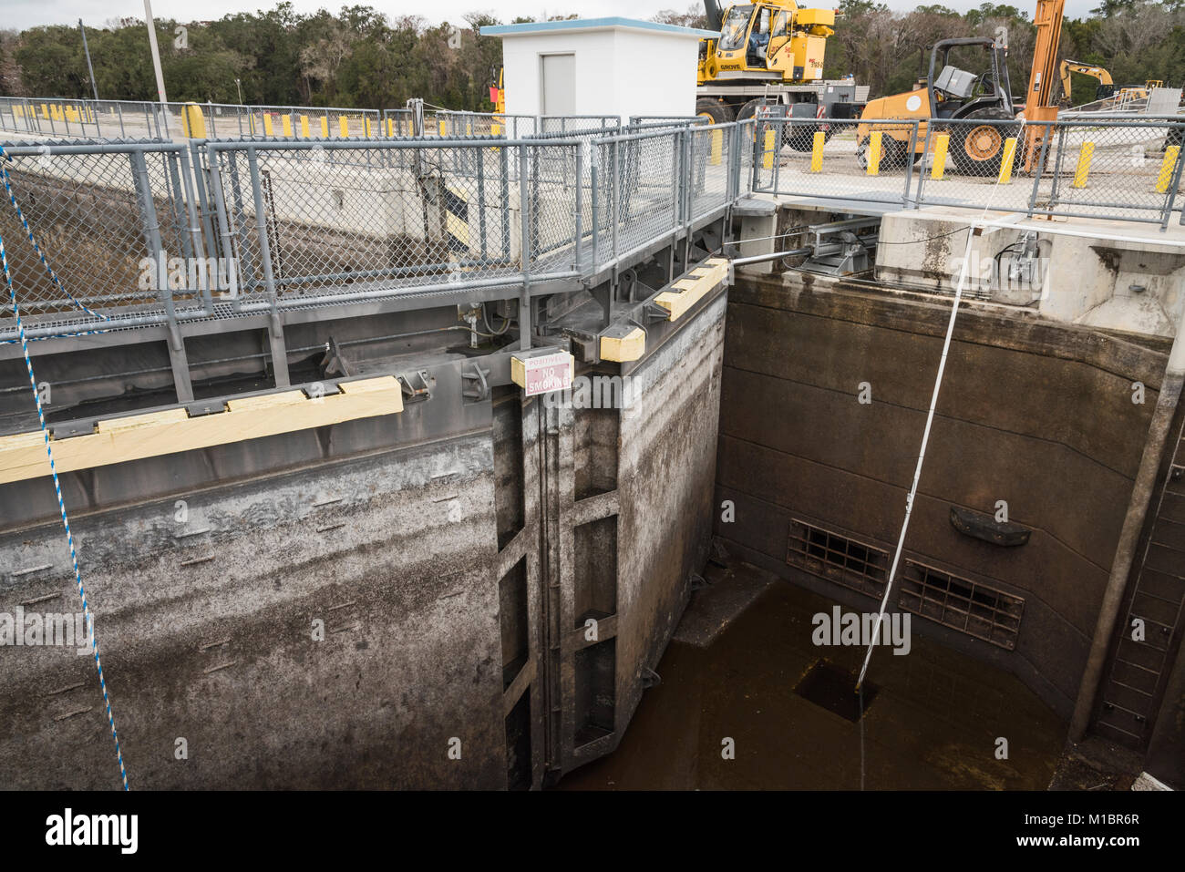 Moss bluff e di bloccaggio di diga in Marion County, Florida USA Foto Stock