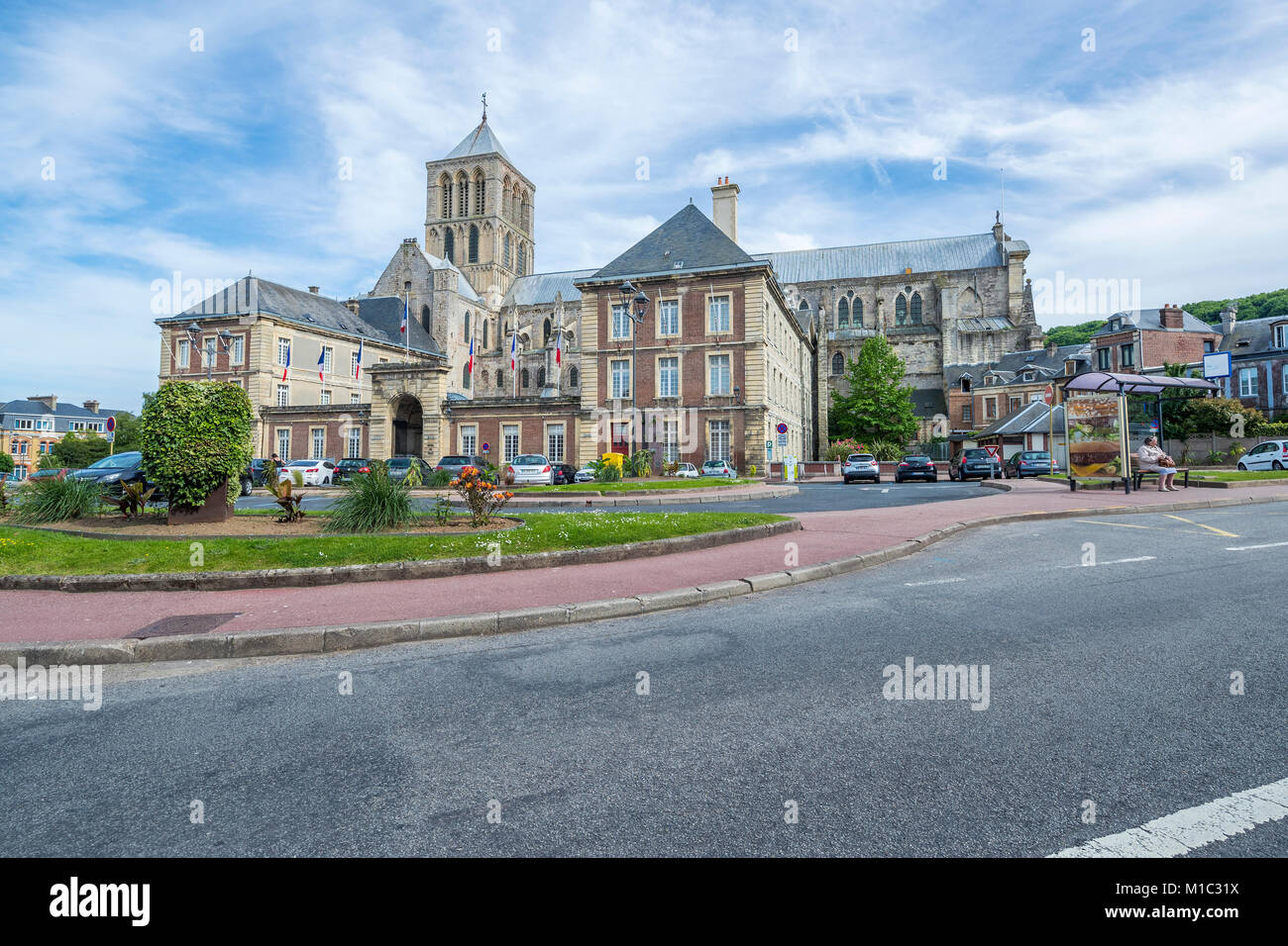 Abbazia della Trinità, Fécamp, Seine-Maritime, Normandie, Francia, Europa Foto Stock