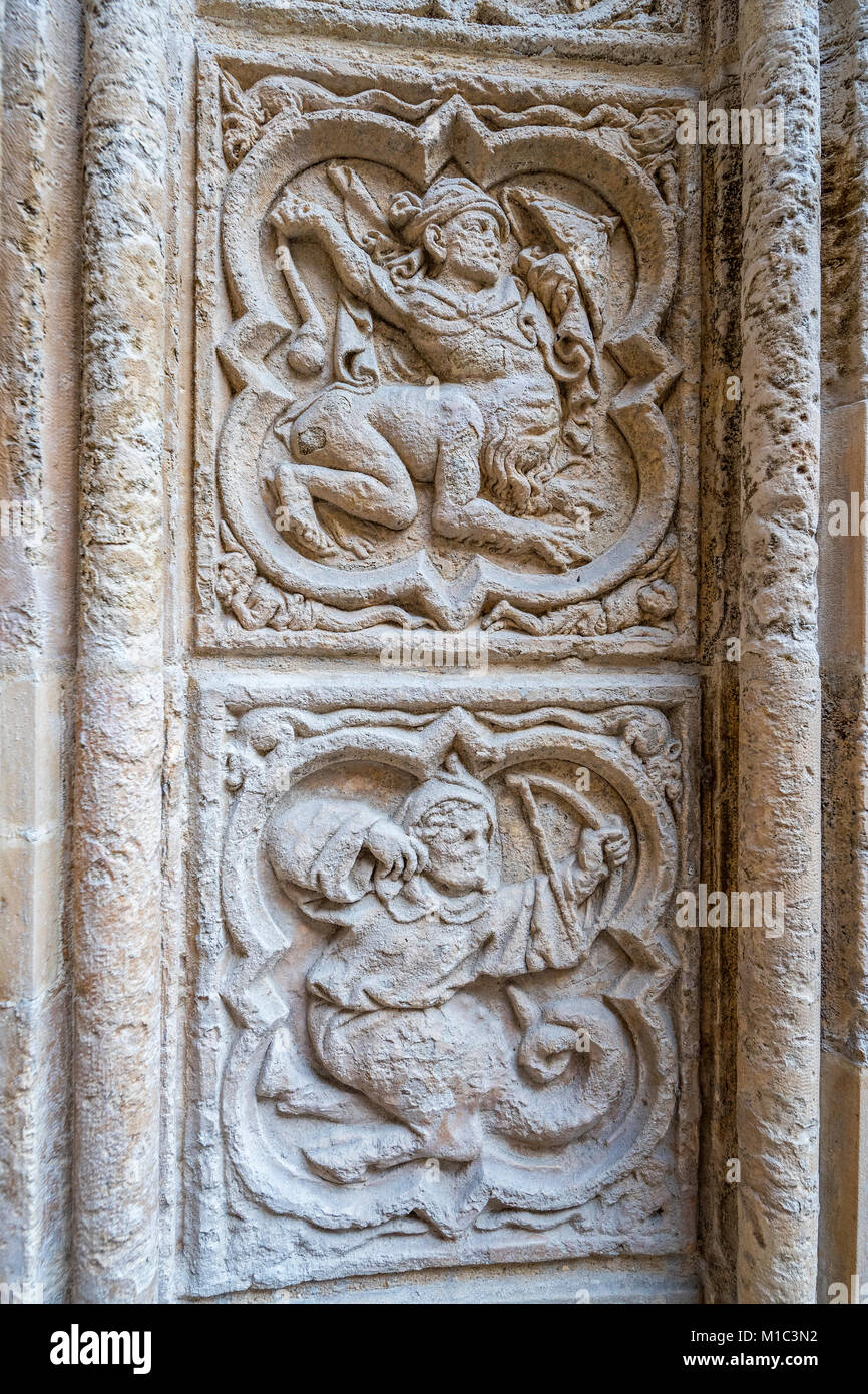 Cattedrale di Rouen, Seine-Maritime, Normandie, Francia, Europa Foto Stock