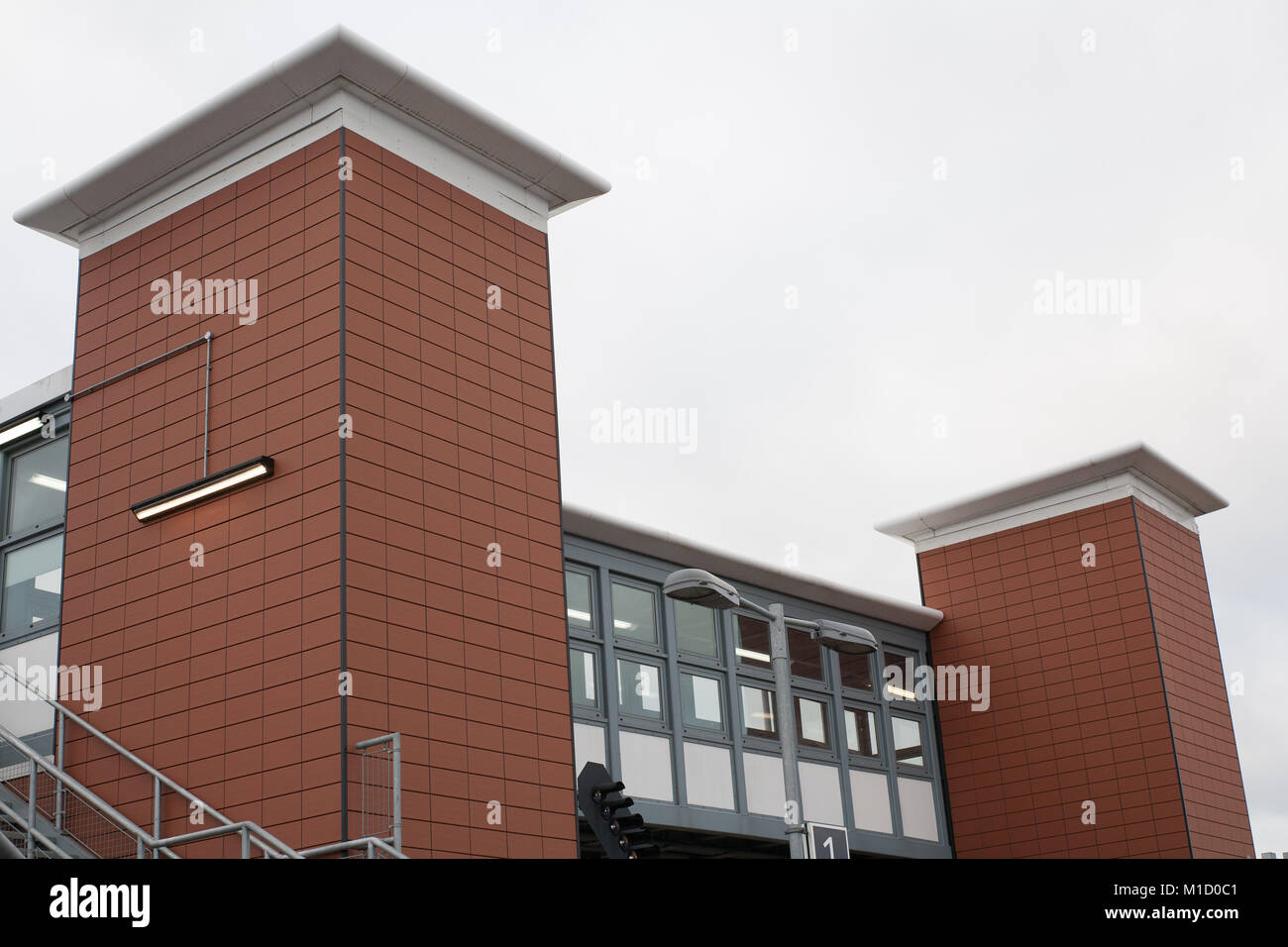 Stazione ferroviaria Strood, Rochester, Kent, Regno Unito Foto Stock