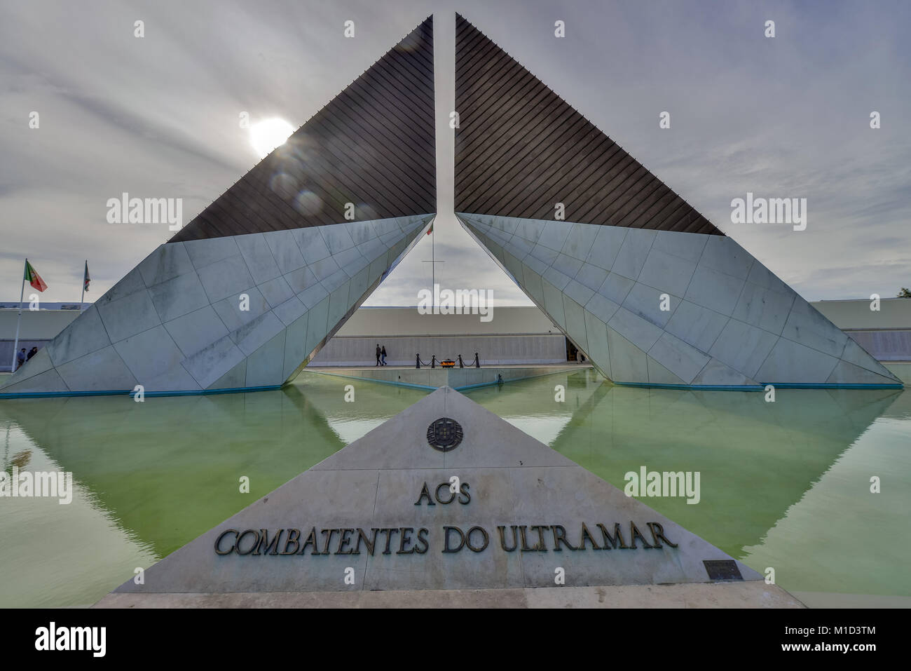 'Monumento aos Combatentes do Ultramar', Belem, Lisbona, Portogallo, 'Monumento aos Combatentes do Ultramar', Lisbona Foto Stock