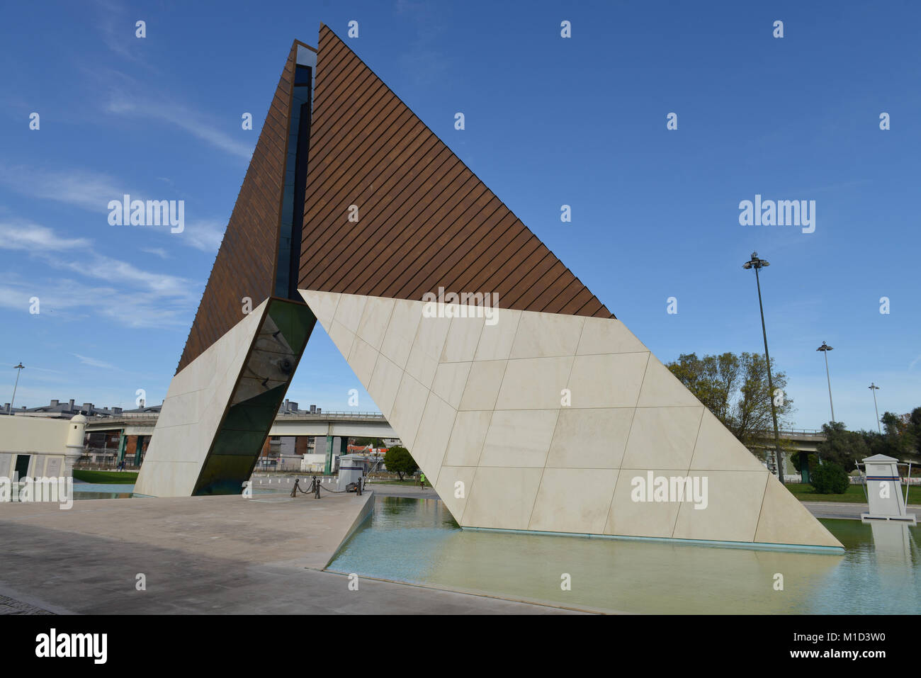 'Monumento aos Combatentes do Ultramar', Belem, Lisbona, Portogallo, 'Monumento aos Combatentes do Ultramar', Lisbona Foto Stock