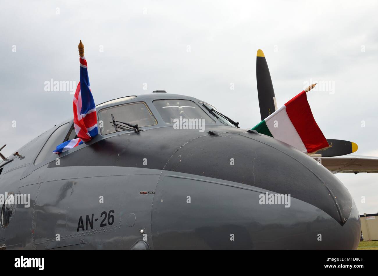 Un Antonov-26, Ungherese Air Force, RIAT 2014 Foto Stock