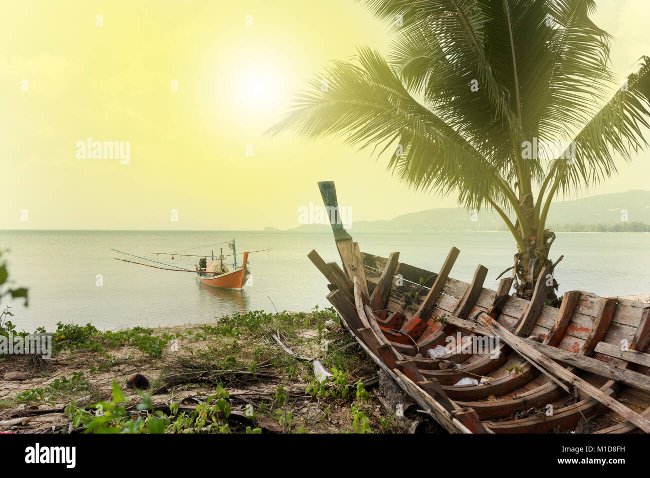 Spiagge paradisiache, Koh Samui Island Foto Stock