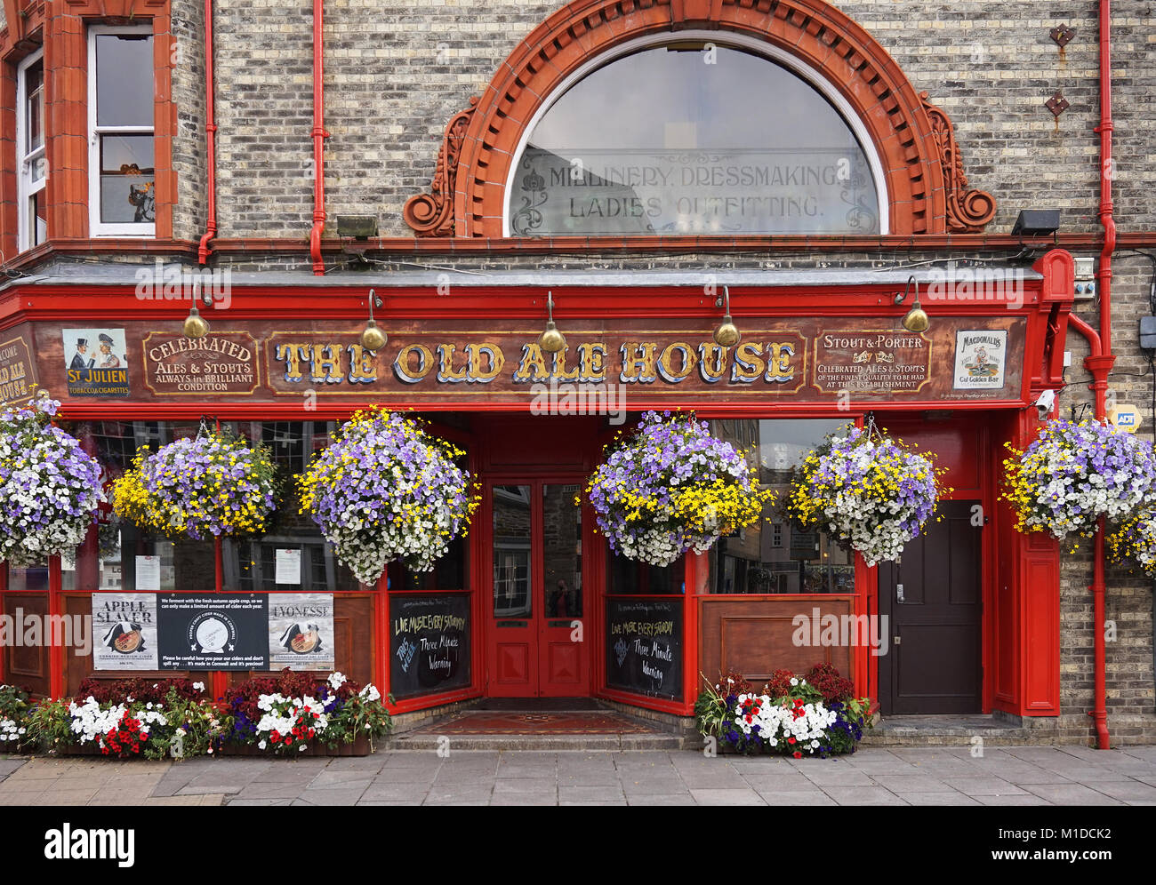 La old ale house pub in truro, Cornwall, Inghilterra, Regno Unito. Foto Stock