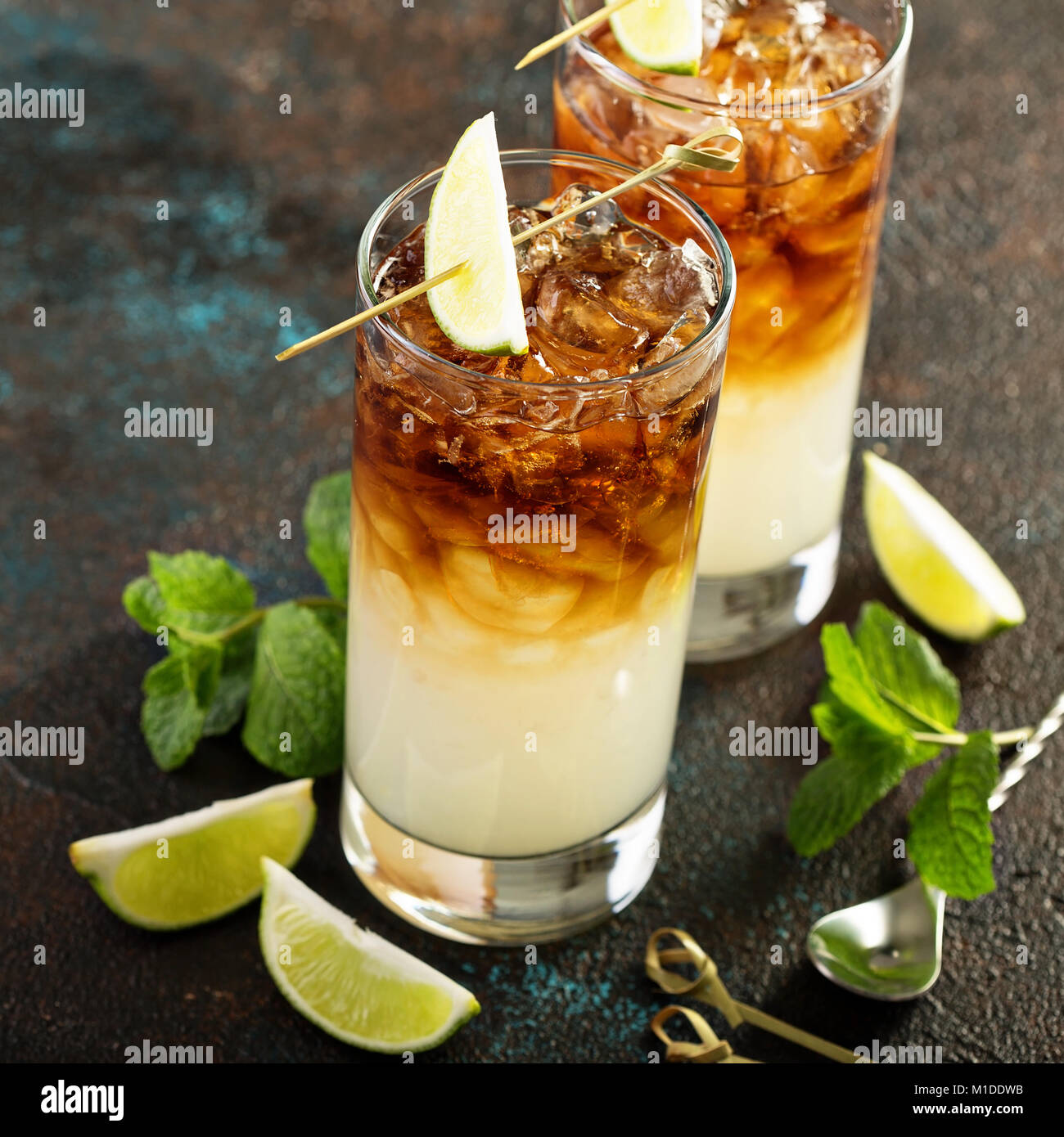 Buia e tempestosa cocktail Foto Stock