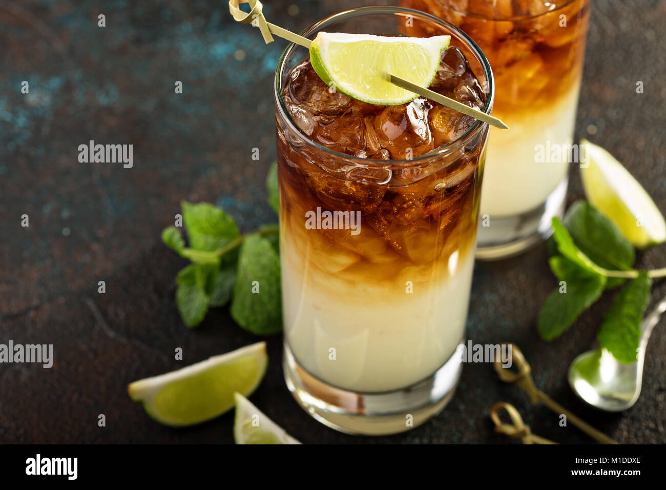 Buia e tempestosa cocktail Foto Stock