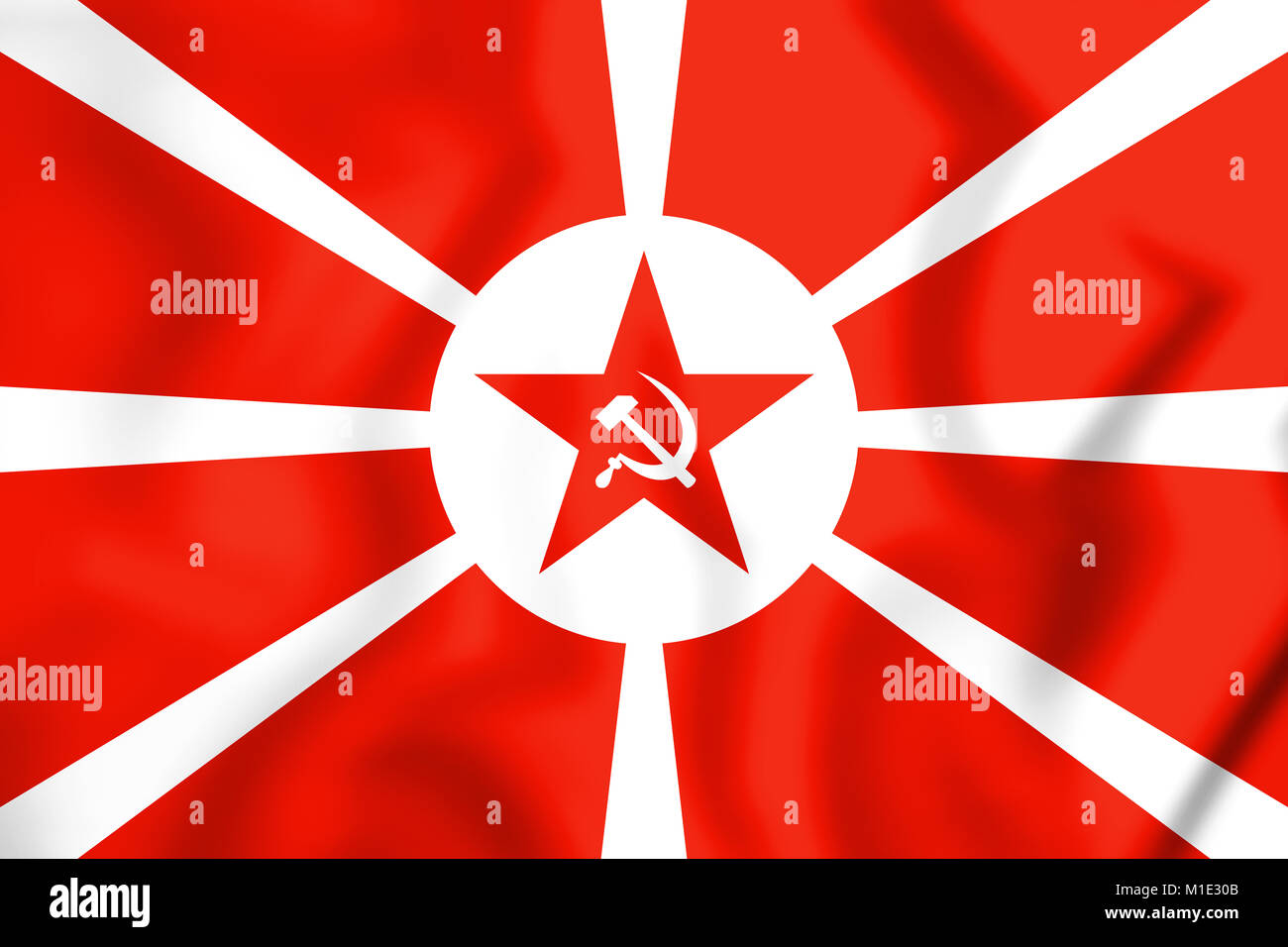 3D Naval alfiere dell'Unione Sovietica (1923-1935). 3D'illustrazione. Foto Stock