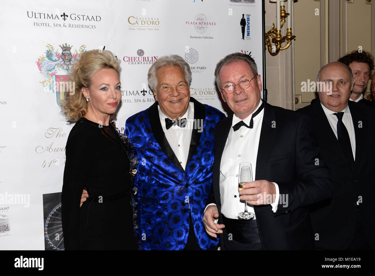 Gennaio 25th, 2018 - Parigi celebrità partecipare a "il premio Best Gala 41a edizione" al Four Seasons Hotel George V di Parigi. ****** BYLINE DEVE LEGGERE : Foto Stock