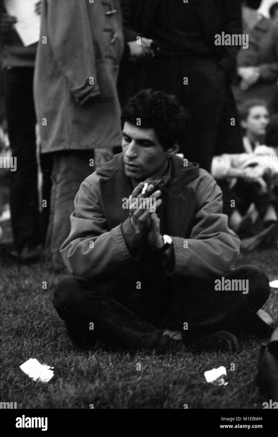 Philippe Gras / Le Pictorium - Maggio 68 - 1968 - Francia / Ile-de-France (Regione) / Parigi - Rally Stade Charlety, 1968 Foto Stock